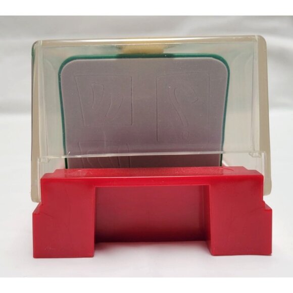 Sizzix Sizzlits BOXED BRUSH Storage Case Green Alphabet Die Cutting Cartridges - Picture 7 of 11